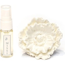 Renas Store Missi Ekru Şakayık Taşlı Anti-Tobacco Araba/araç Kokusu (20 ml Esans ile Birlikte)
