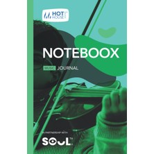 Renas Store Violin: Noteboox: Music Journal – Green