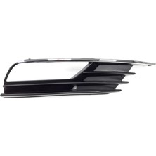 Renas Store Ön Tampon Sağ Sis Farı Kapağı Krom 8V5807682A Audi A3 Sedan ile Uyumlu 2013-2016