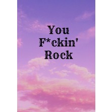 Renas Store Independently Published You Fckin' Rock Journal