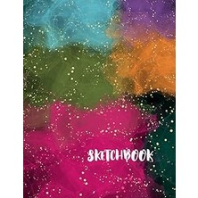 Renas Store Black Paper Sketchbook For Kids And Teens For Writing, Drawing, Doodling Sketching 120 Pages, 8.5"x 11"