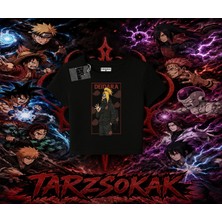 Tarzsokak Deidara Naruto Anime Karakteri Kadın Baby Tee Beyaz