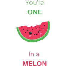 Renas Store You're One In A Melon Journal