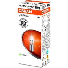 Renas Store Osram Ampul 24V 21W BAY9S UNV1-64138