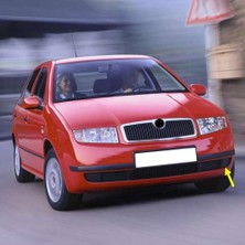 Renas Store Ön Tampon Sol Sis Farı Kapağı 6Y0807367A Skoda Fabia Mk1 ile Uyumlu 2000-2004