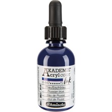 Renas Store Schmincke Akademie Akrilik Mürekkep 50 ml 447 Prussian Blue