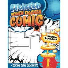 Renas Store Comic Kreatives Buch Für Zeichnen Lernen (Blanko): Diy Comic Book Storyboard Mit Kreativen Vorlagen Für Mädchen Und Jungen | Junge 16 Jahre Geschenkideen