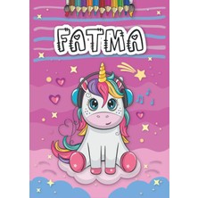 Renas Store Fatma: Livre De Coloriage Personnalisé Pour Fatma | Licorne | Cadeau D'anniversaire Pour Fille ... | 4 À 8 Ans | 25 Motifs De Licorne Avec Le Prénom ... Format A4 (21 x 29.7 Cm) (French Edition)