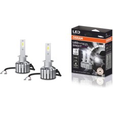 Renas Store Osram H1 LED Xenon Kit Ledriving Hl BRIGHT%300 Fazla Işık / 4 Yıl Garantili 12V (2 Adet Far Için)