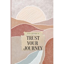 Renas Store Trust Your Journey: 100 Page Dotted Grid Journal