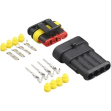 Renas Store Super Seal Konnektör Takım - Erkek/dişi (4 Pin)