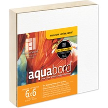 Renas Store Ampersand Art Supply Müze Serisi Aquabord, 17,72 cm Derinlik, 15,72 x 15,2
