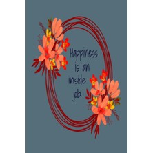Renas Store Blue Floral Journal