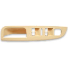 Renas Store VASS41 Sol Ön Kapı Cam Düğme Çerçevesi Bej 1K4868049C Vw Jetta ile Uyumlu 2006-2010