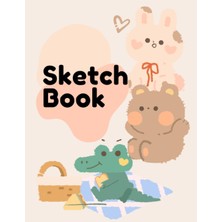 Renas Store Sketchbook & Notebook: Large Blank Paper For Drawing, Writing, Painting , 8.5"*11": Perfect For Kids, Students, School, Special Gift Or More