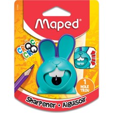 Renas Store Maped Croc Innovation 1 Delikli Kalemtıraş - Hareket Halindeyken Bileme - Verimli, Keskin Kaplama - Eşsiz Tavşan Tasarımı - Çeşitli Renkler