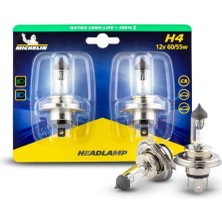 Renas Store Mıchelın MC32286 12VOLT 60/55WATT 1650 Lümen H4 2’li Halojen Far Seti