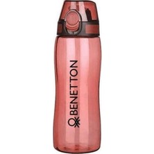 Renas Store United Colors Of Benetton Benetton Matara Suluk Kilitli Kapak Tritan 700 Ml,kırmızı Tek Ebat