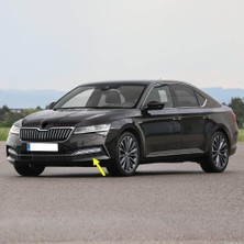 Renas Store Sol Sis Farı Çerçevesi Kromlu 3V0853665B Skoda Superb ile Uyumlu 2020-2023