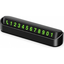 Renas Store Park Araç Içi Park Telefon Numarası Fosforlu Numaratör Oto Cam Kartı