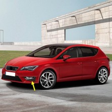 Renas Store Ön Tampon Sol Sis Farı Çerçevesi 5F0853665B Seat Leon 3 ile Uyumlu 2013-2016 Fr