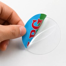 Içten Yapıştırmalı Lpg Bu Araç Kapalı Yerlere Park Edilemez Etiket Pp  1 paket 2 etiket