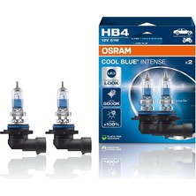 Renas Store Osram 9006 Hb4 Cool Blue Intense Next Gen 5000K Beyaz Işık (Takım-2 Adet)