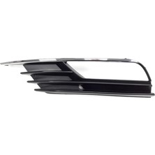 Renas Store Ön Tampon Sol Sis Farı Kapağı Krom 8V5807681A Audi A3 Sedan ile Uyumlu 2013-2016