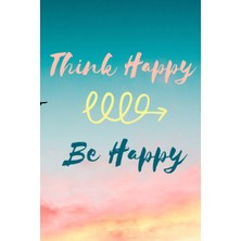 Renas Store Think Happy-Be Happy Journal Sketch Book