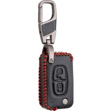 Renas Store Alisveristime Deri Anahtar Kılıfı (Peugeot 107, 207, 307, 308, 407, 607, Rcz ile Uyumlu)