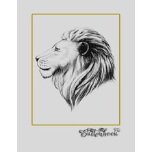 Renas Store Sketchbook: African Wildlife Sketch, Large 8.5" x 11", 110 Pages, Perfect For Everyone, Crayons, Pencils, Drawing And Sketching