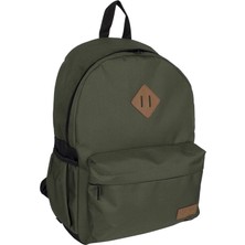 Renas Store Bagacar Unisex Yeşil Günlük Okul Sırt Çantası Excaption 130