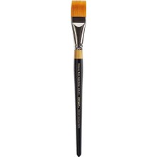 Renas Store Original Gold Paint Brush-Flat Rake, Size: 3/4