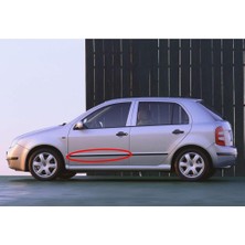 Renas Store Sol Ön Kapı Bandı Çıtası 6Y0853515 Skoda Fabia 1 ile Uyumlu 2000-2008
