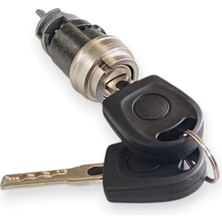 Renas Store Kontak Anahtarı Şifresi Anahtarlı 6N0905855D Vw Polo Classic ile Uyumlu 1997-2000