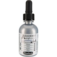 Renas Store Schmincke Akademi Akrilik Mürekkep 50 ml 800 Silver