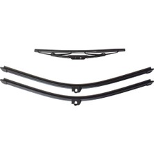 Renas Store Ön Arka Cam Silecek Takımı Set Audi A4 Avant Sw ile Uyumlu 2005-2008