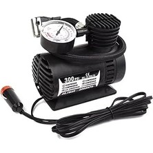 Renas Store 12V Araç Hava Kompresörü, 300 Psı Lastik Şişirme Pompası, Çakmak Girişli Mini Kompresör, Taşınabilir Oto Lastik Şişirici, Araba Bisiklet Motor Top Pompası
