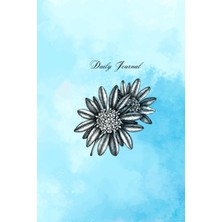 Renas Store Independently Published Blue Flower Daily Journal
