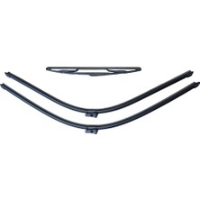 Renas Store Ön Arka Cam Silecek 1611558180 Citroen C4 Picasso ile Uyumlu 2014-2016