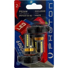 Renas Store Photon Beyaz PS24W 12V PG20/7 PH7220 Ex B2 LED Ampul, 2 Adet