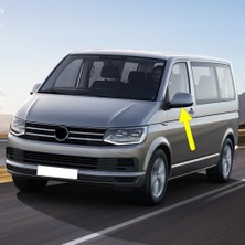 Renas Store Sol Dış Dikiz Ayna Alt Kapağı Siyah 7E1857603B Vw Caravelle ile Uyumlu 2015-2019