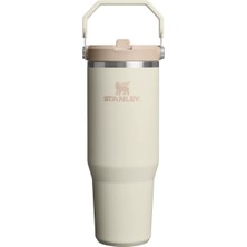 Stanley The Iceflow Flip Straw 0.89 Litre Pipetli Termos Cream