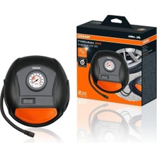 Renas Store Osram 12V Lastik Şişirme Hava Kompresörü 120W (0-100 Psı / 0-6.9 Bar / 4.5 Dk) (Analog)