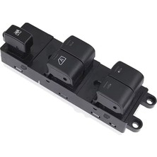 Renas Store Nissan Navara Sol Ön Cam Açma Düğmesi Anahtarı 2006-2013 Işıklı