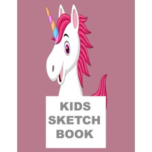 Renas Store Kıds Sketch Book: Sketch Book For Kids: 120 Pages - Wide Ruled Paper For (Primary,elementary,middle,high School )Students,perfect Gift For Cat, Bat ,unicorns Lover Kids .