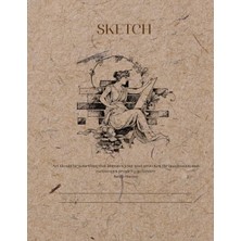 Renas Store Tıcha 8.5 x 11 Inches Paperback Sketch Book 50 Sheets: Drawing,writing,painting,sketching