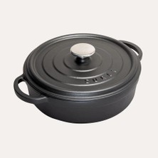 Sürel 24 cm Yuvarlak Tencere Mat Siyah