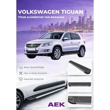 AEK Modern Vw Tiguan Premium Titan Alüminyum Yan Basamak