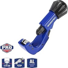 Renas Store Workpro WP301005 3-32MM Profesyonel Bakır Boru Kesme Makası + 1 Adet Yedek Bıçak